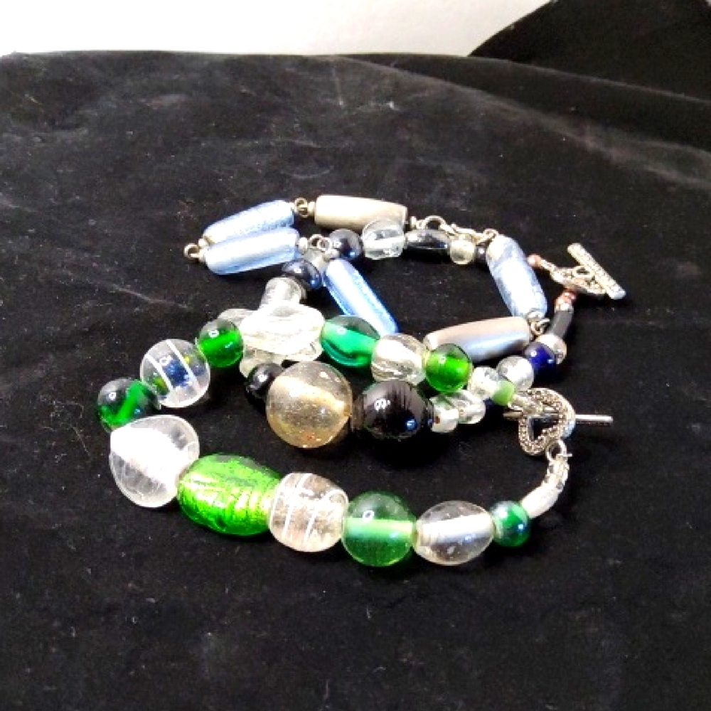 Bundle Glass Bracelets - image 1